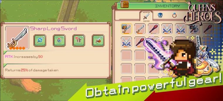 女王的英雄中文版v4.11-女王的英雄中文版游戏是一款超级有趣好玩的冒险逃生游戏