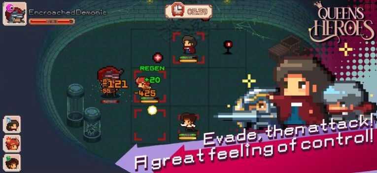 女王的英雄中文版v4.11-女王的英雄中文版游戏是一款超级有趣好玩的冒险逃生游戏