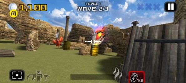 鸡群射击v1.59-鸡群射击这款游戏是一款十分火热的射击类冒险手机小游戏