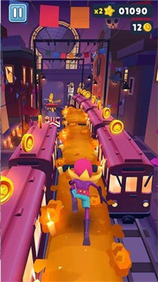地铁跑酷efx定制版本v1.45-地铁跑酷efx定制版本游戏是一款非常刺激有趣好玩的冒险跑酷类游戏