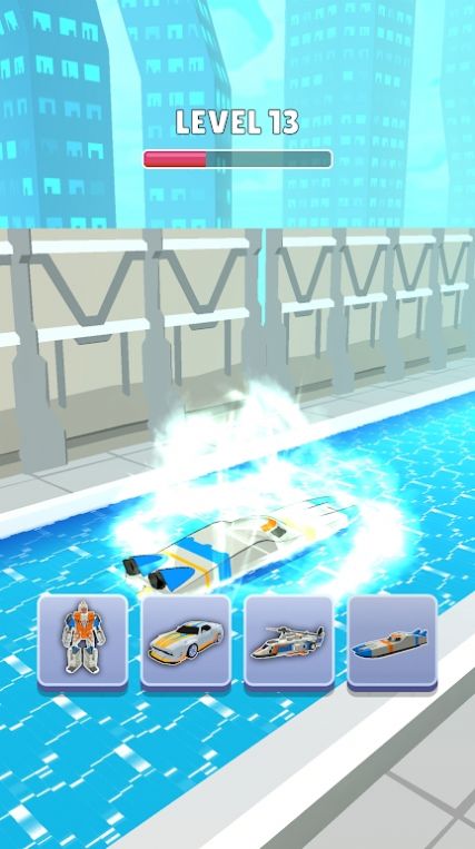 形态变换跑v2.69-形态变换跑这款游戏是一款能够进行变形的休闲跑酷类手机小游戏