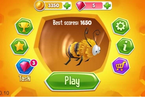 蜜蜂飞行大冒险v4.33-蜜蜂飞行大冒险是一款轻松解压的休闲益智类游戏