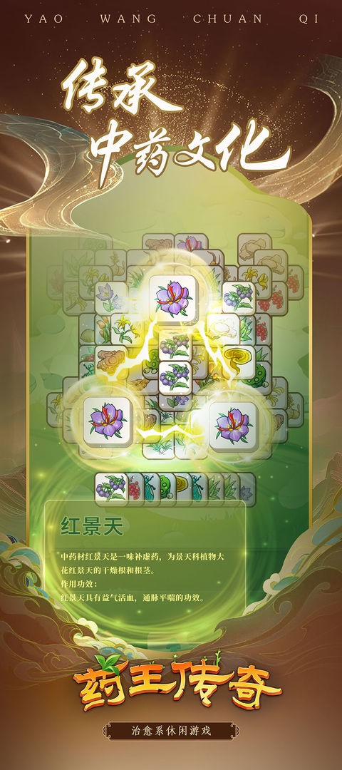 药王传奇v2.45-药王传奇以其独特的药材收集和消除玩法