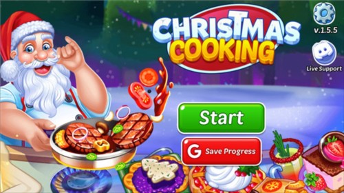 圣诞做饭餐厅v8.18-圣诞做饭餐厅玩家将在游戏中扮演圣诞老人