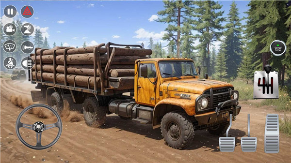 越野卡车停放v2.93-越野卡车停放提供多种道具内容
