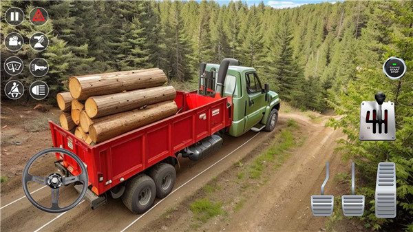 越野卡车停放v2.93-越野卡车停放提供多种道具内容