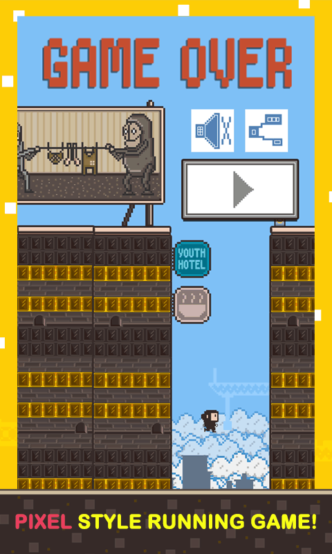 跑跑像素人v4.89-跑跑像素人让玩家在像素化的屋顶世界中体验飞檐走壁的刺激感受