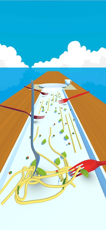 意大利面赛跑v8.19-意大利面赛跑极具趣味性的跑酷冒险游戏