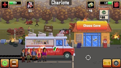 枪炮卷饼卡车v3.89-枪炮卷饼卡车玩家可以选择扮演不同的角色