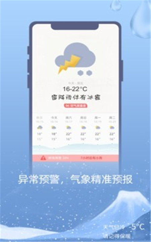 今天天气破解版免费下载-今天天气手机app最新版下载 1.0.4