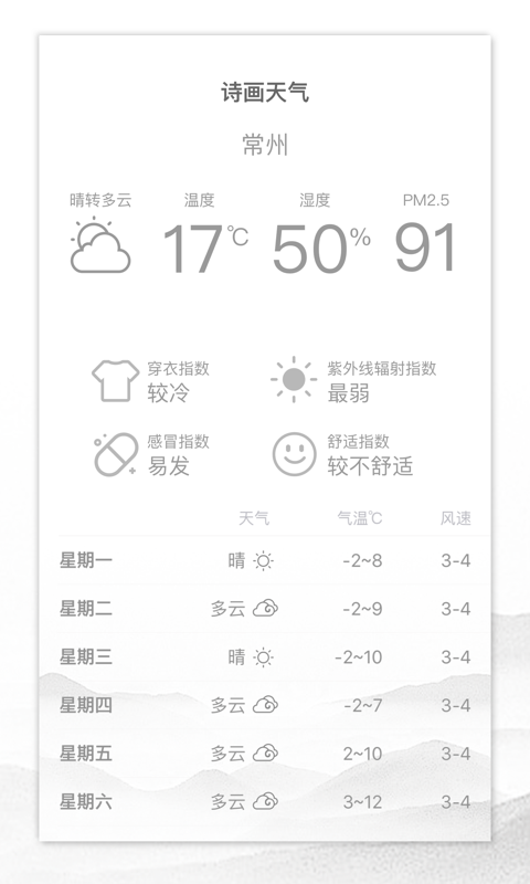 诗画天气app官网下载安装-诗画天气软件手机版下载 2.1.6